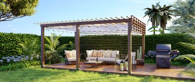 Arched Trellis Assembly