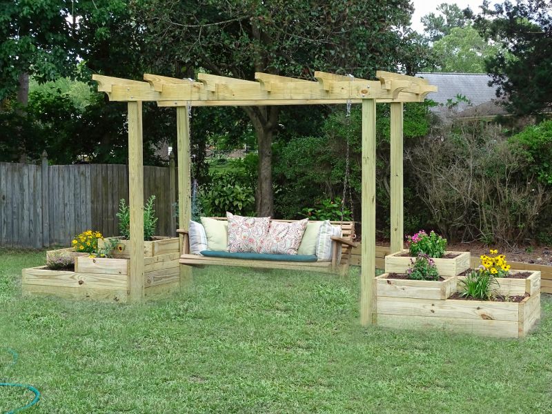 Arched Trellis Assembly